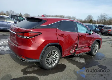 2021 Lexus Rx 350 из США, поврежденный, VIN 2T2JZMDA1MC290891